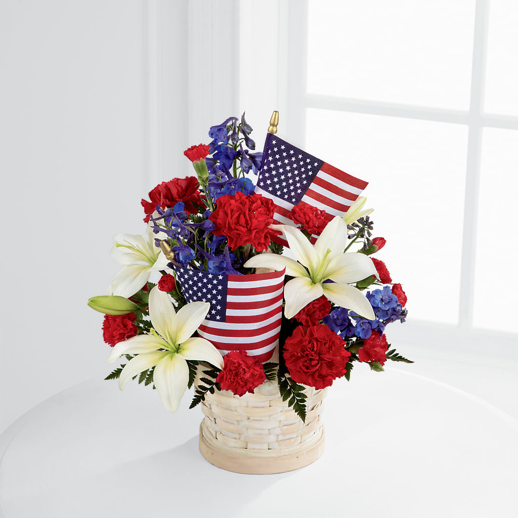 American Glory Bouquet – Waddington Blooms, Waddington NY