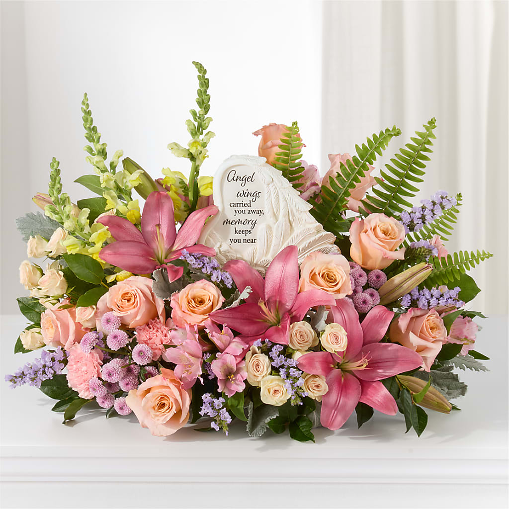 Gentle Light Arrangement – Waddington Blooms, Waddington NY