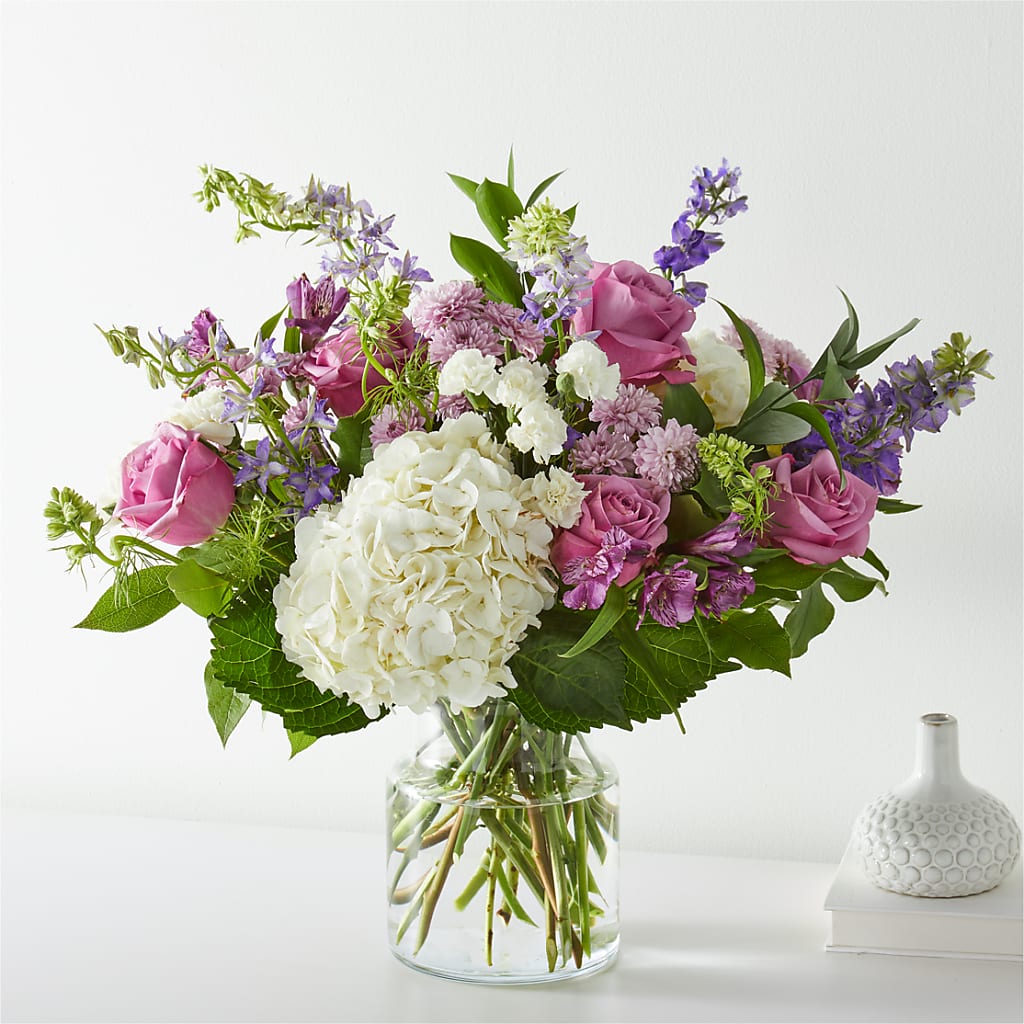Violet Caress Bouquet – Waddington Blooms, Waddington NY
