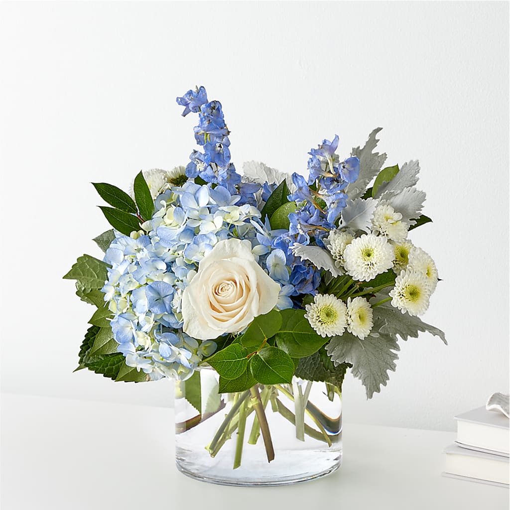 Clear Skies Bouquet – Waddington Blooms, Waddington NY