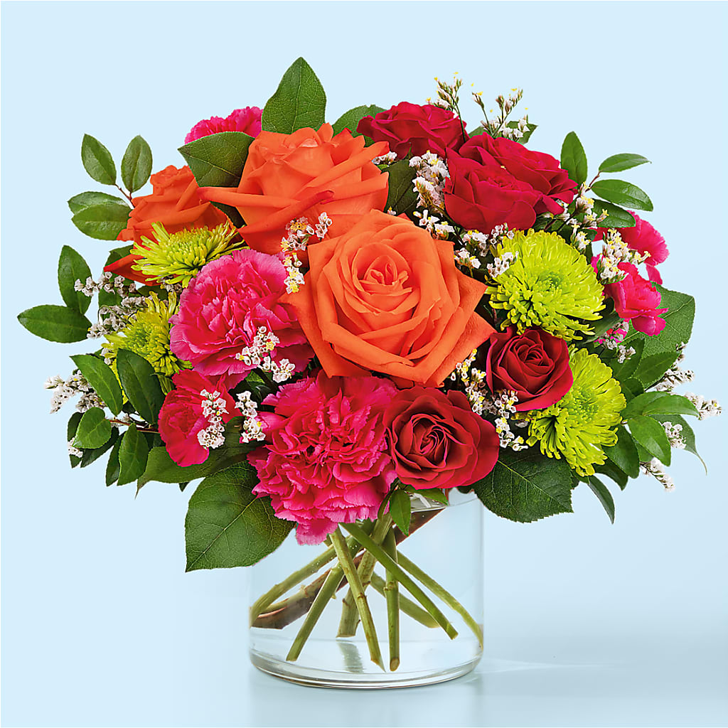 Colorful Carnival Bouquet – Waddington Blooms, Waddington NY
