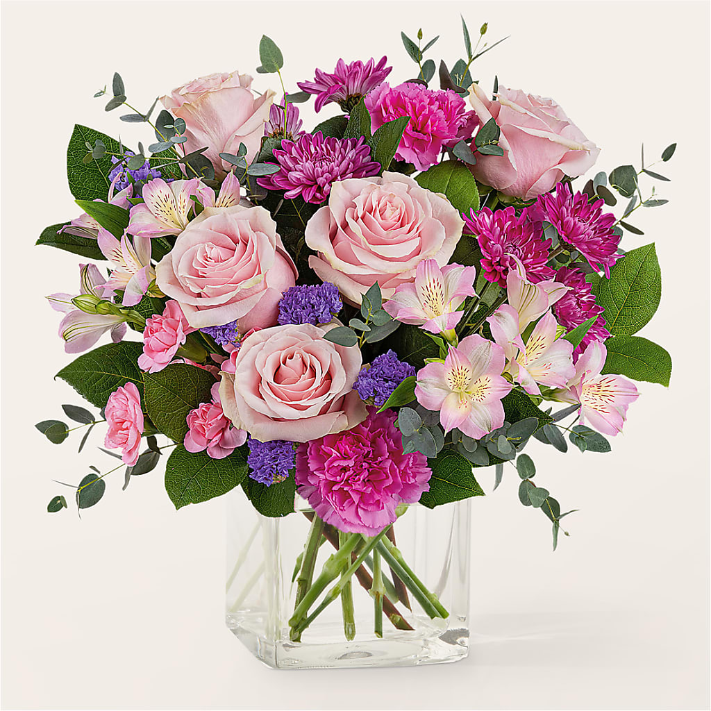 Rosy Radiance Bouquet – Waddington Blooms, Waddington NY