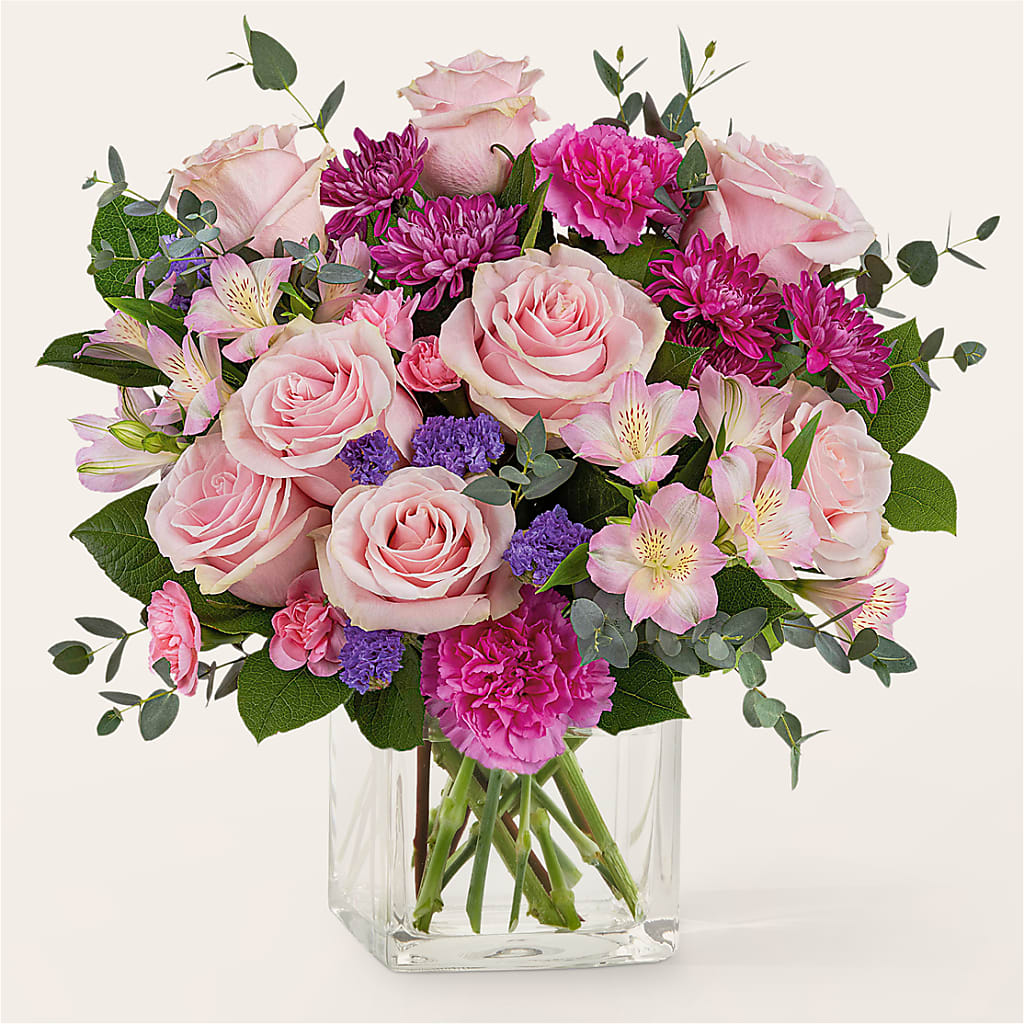 Rosy Radiance Bouquet – Waddington Blooms, Waddington NY