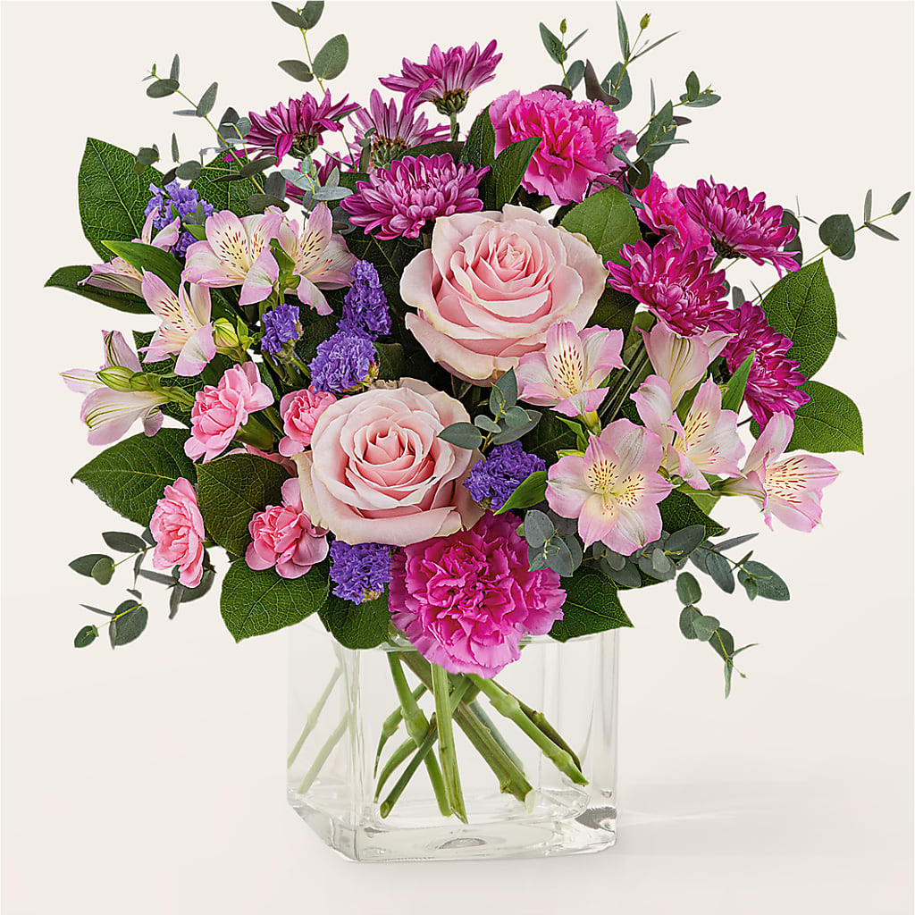 Rosy Radiance Bouquet – Waddington Blooms, Waddington NY