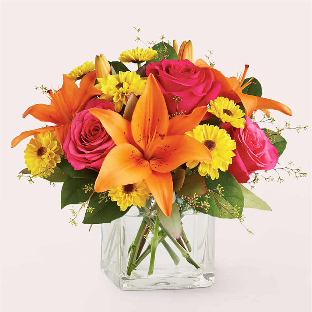Neon Lights Bouquet – Waddington Blooms, Waddington NY