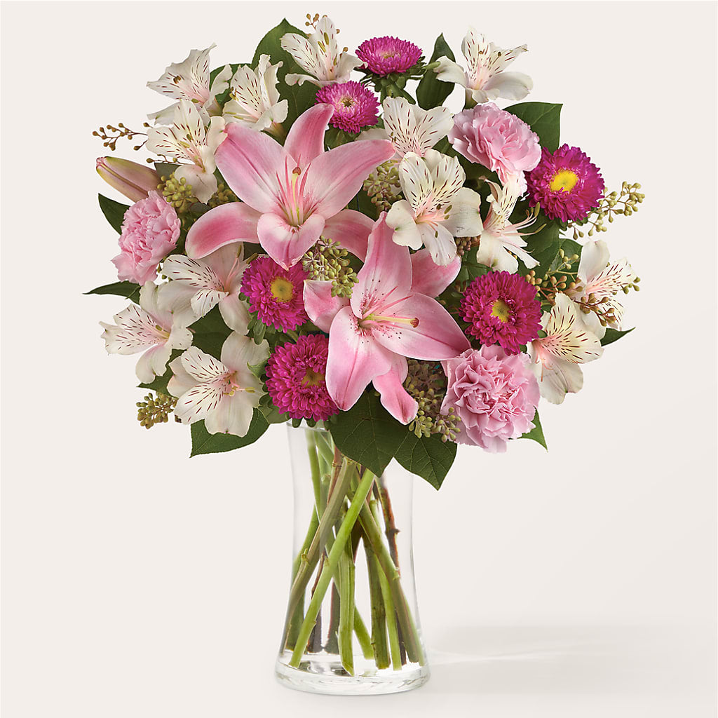 Feeling Fuchsia Bouquet – Waddington Blooms, Waddington NY