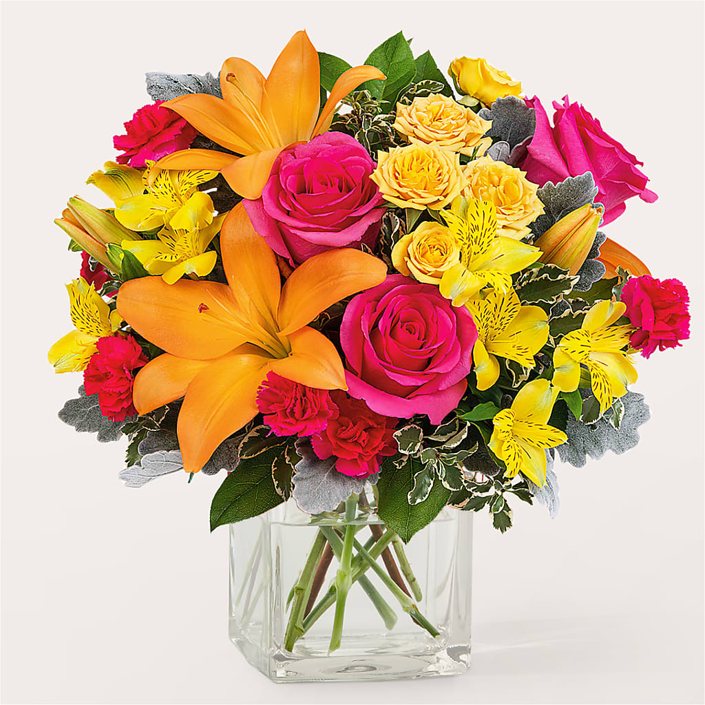 To the Tropics Bouquet – Waddington Blooms, Waddington NY