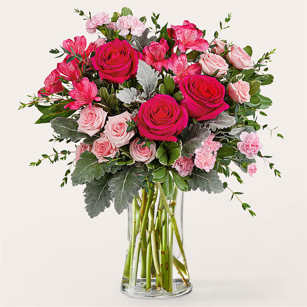 Tickled Pink Bouquet – Waddington Blooms, Waddington NY