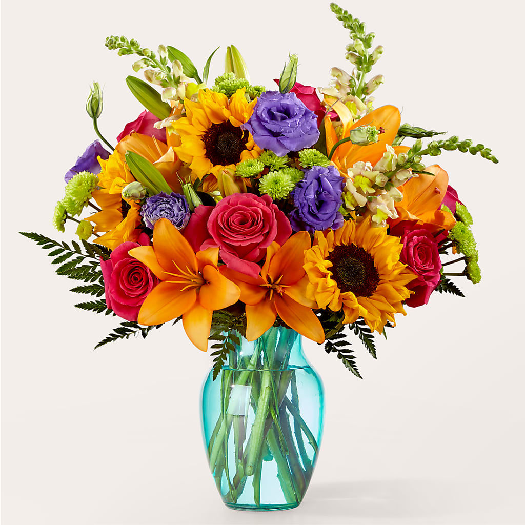Double Rainbow Bouquet – Waddington Blooms, Waddington NY