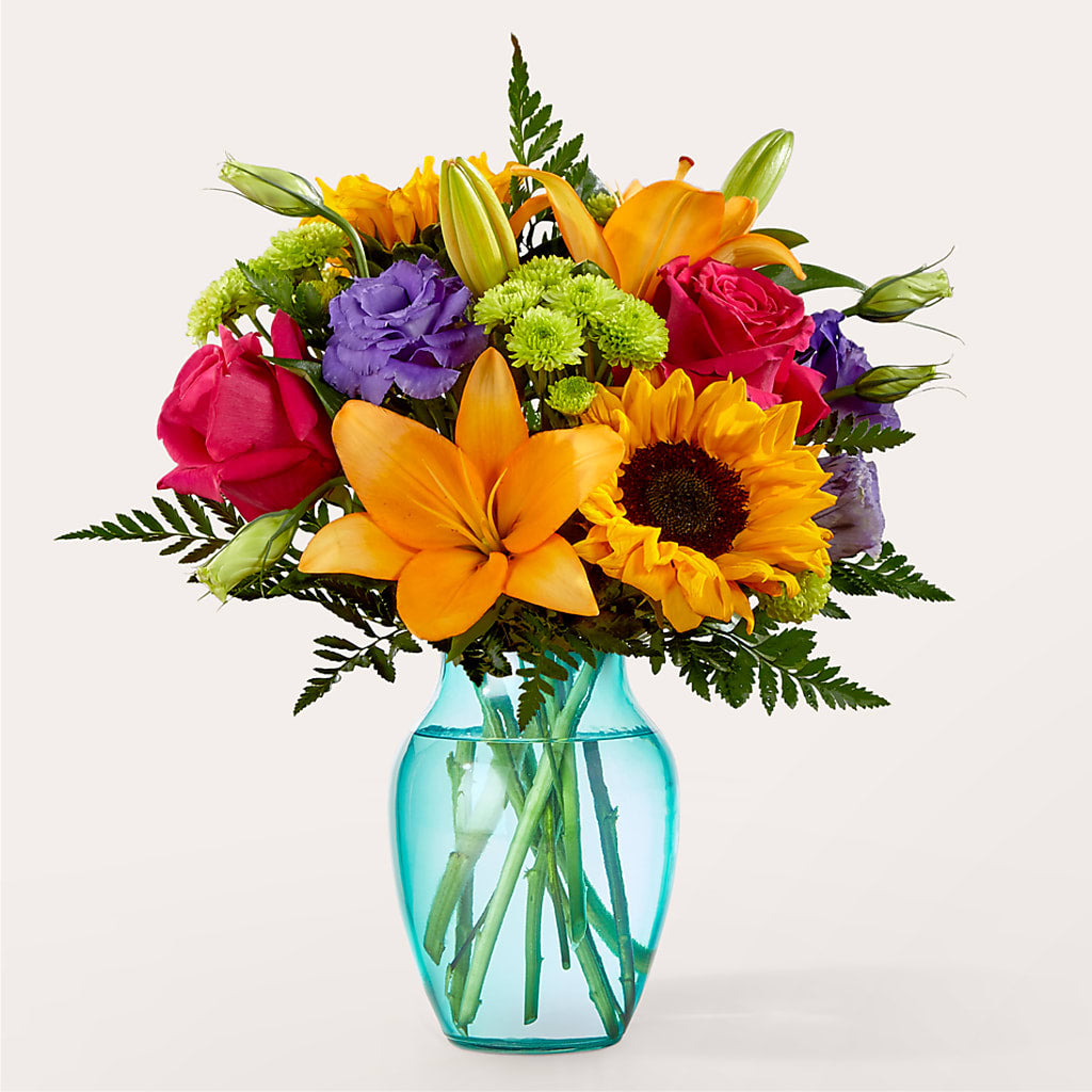 Double Rainbow Bouquet – Waddington Blooms, Waddington NY