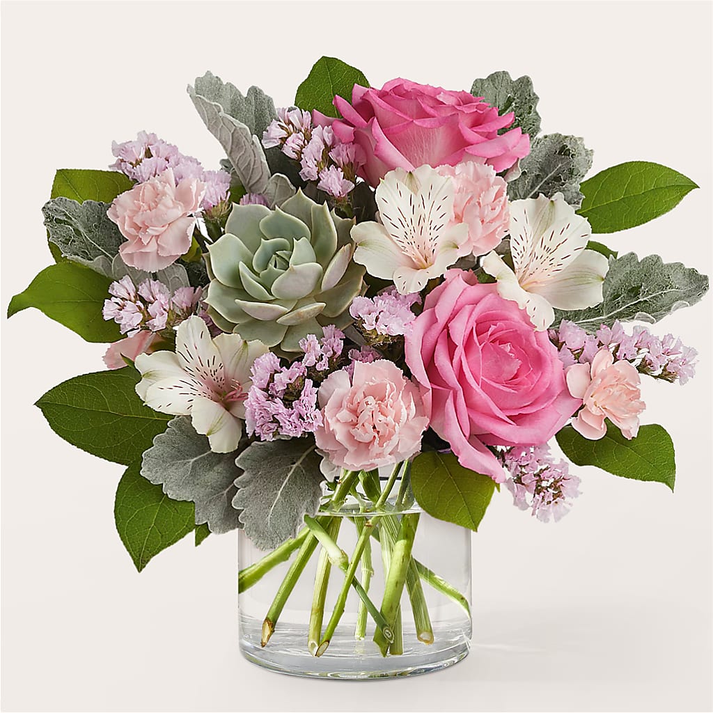 Dusty Rose Bouquet – Waddington Blooms, Waddington NY