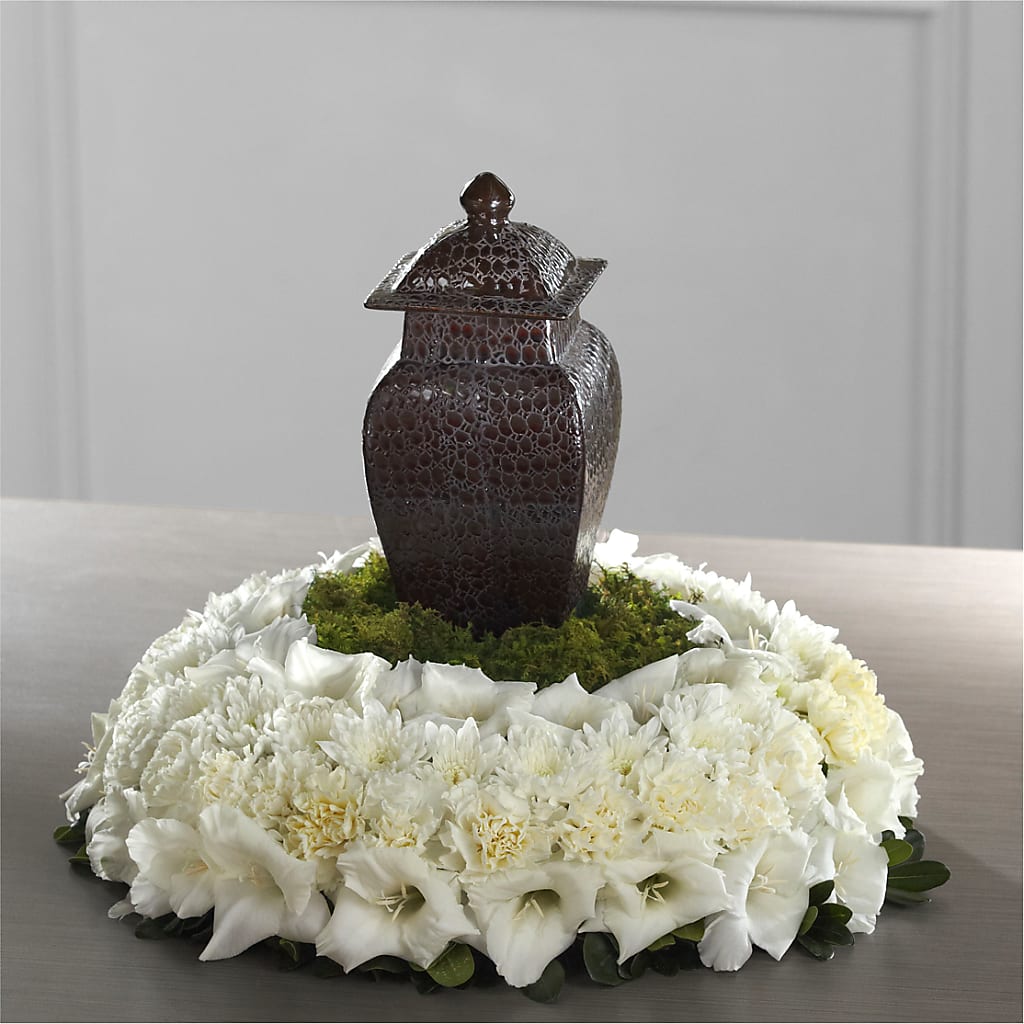 Encircling Grace Arrangement – Waddington Blooms, Waddington NY