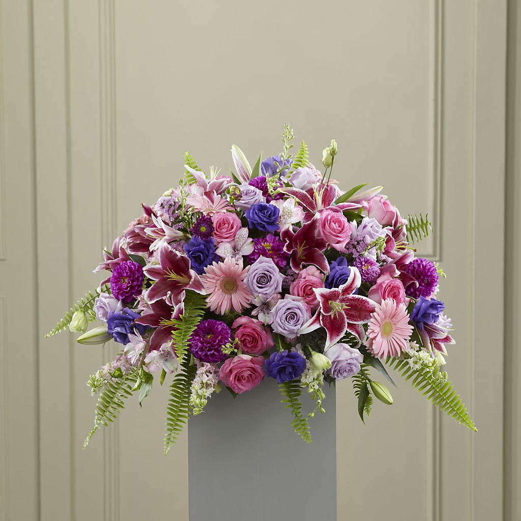 Fare Thee Well Pedestal – Waddington Blooms, Waddington NY