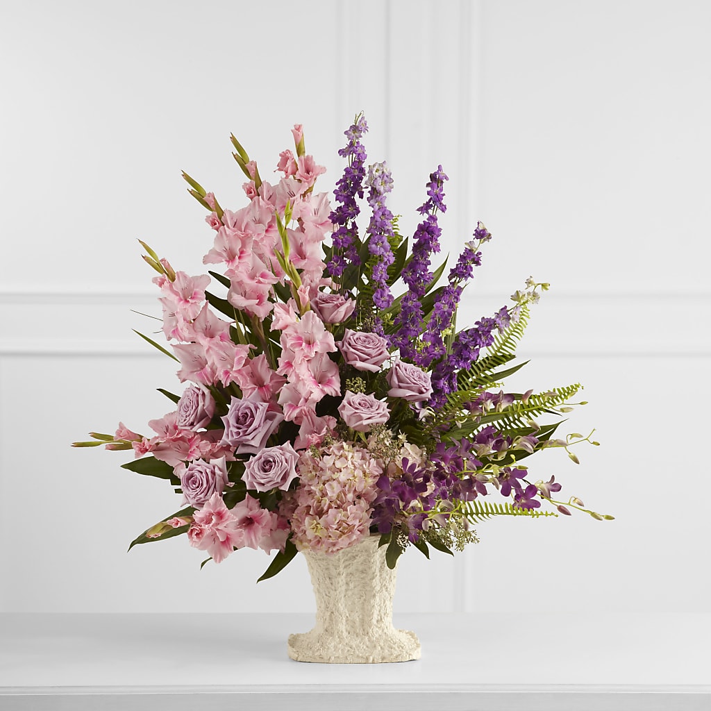 Flowing Garden Arrangement – Waddington Blooms, Waddington NY