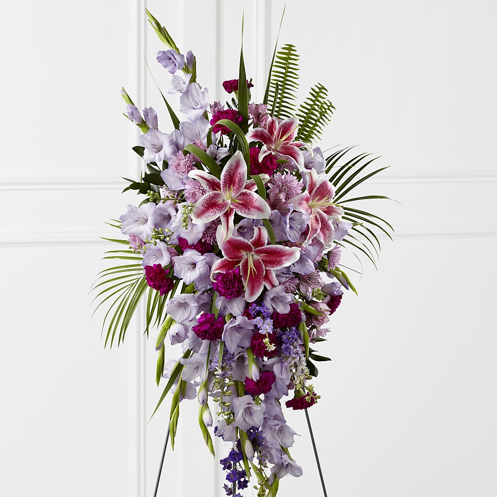 Tender Touch Standing Spray – Waddington Blooms, Waddington NY