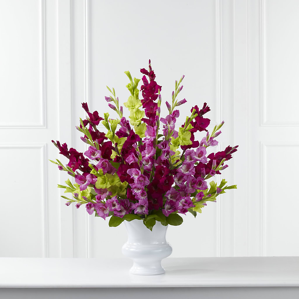 Solemn Offering Arrangement – Waddington Blooms, Waddington NY