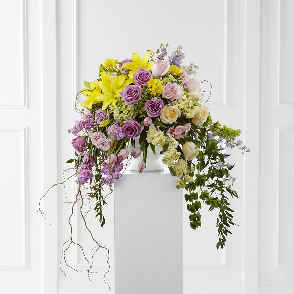 Display of Affection Arrangement – Waddington Blooms, Waddington NY