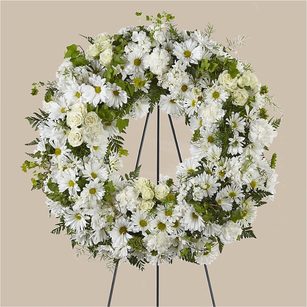 Faithful Wishes Wreath – Waddington Blooms, Waddington NY