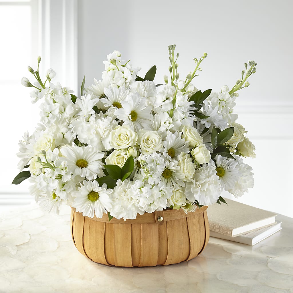 Graceful Garden Basket – Waddington Blooms, Waddington NY