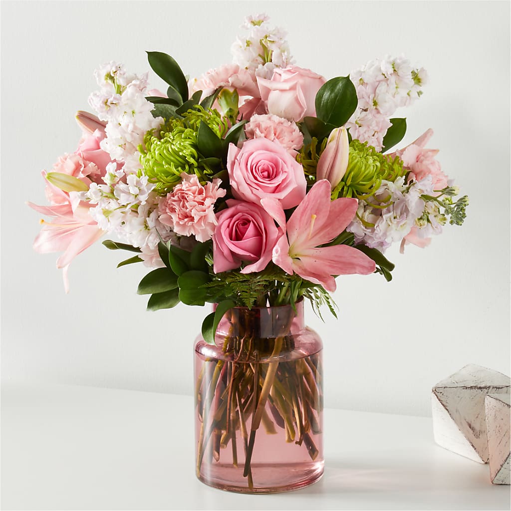 Pretty in Pink Bouquet – Waddington Blooms, Waddington NY
