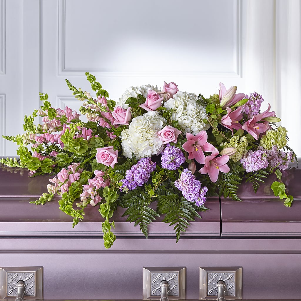 Life's Gratitude Casket Spray – Waddington Blooms, Waddington NY