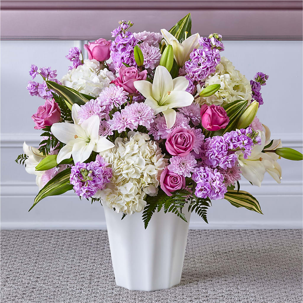 Heaven Sent Floor Basket – Waddington Blooms, Waddington NY