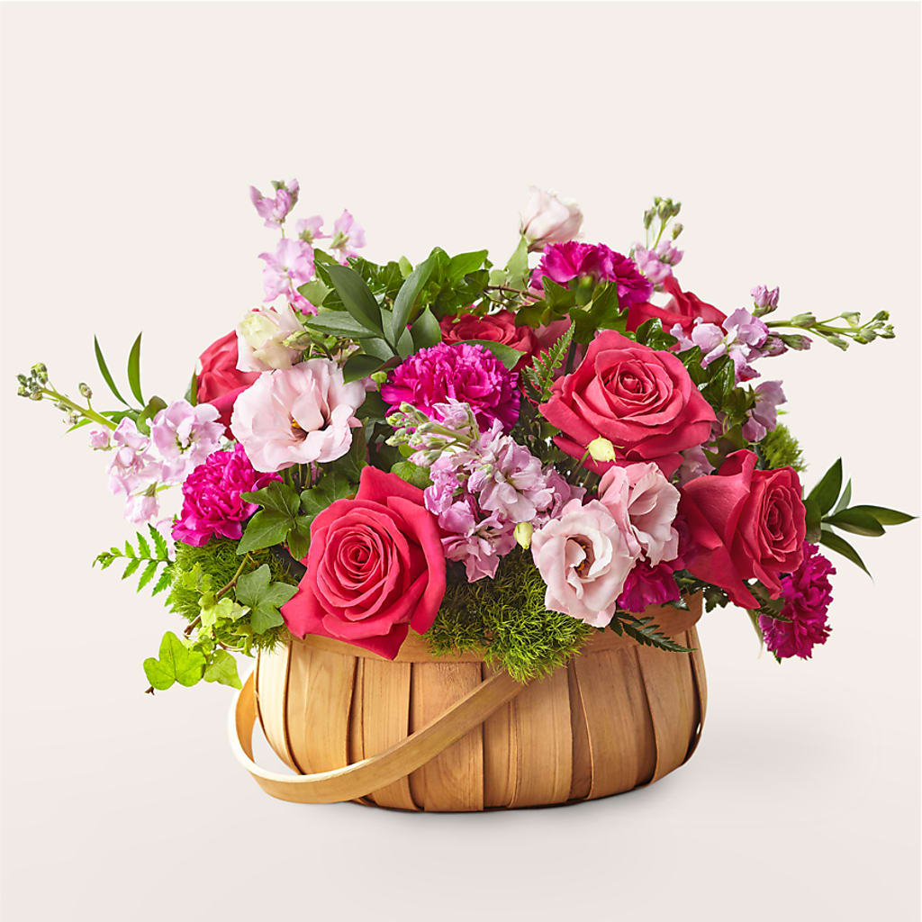 Radiance in Bloom Basket – Waddington Blooms, Waddington NY