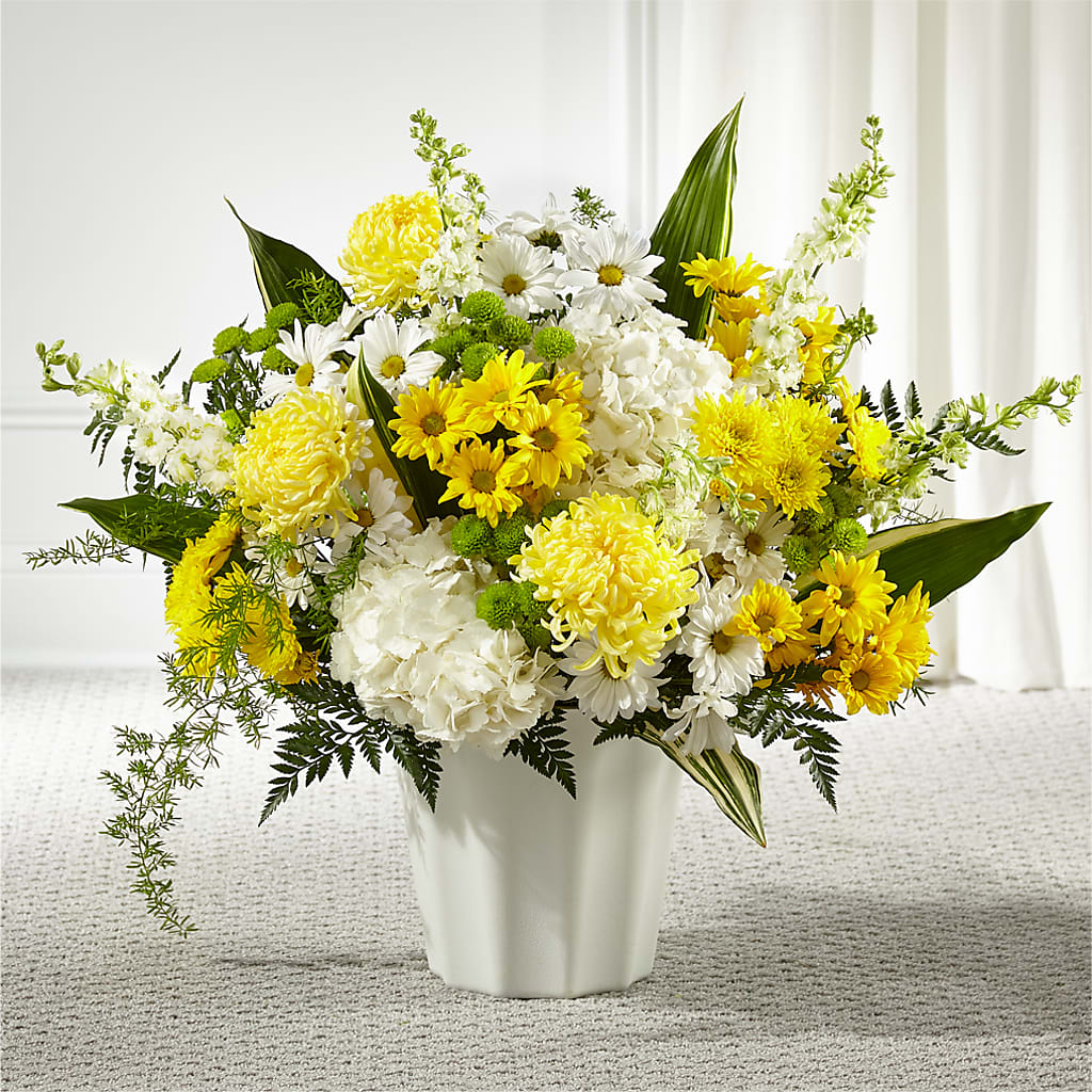 Unity & Grace Floor Basket – Waddington Blooms, Waddington NY