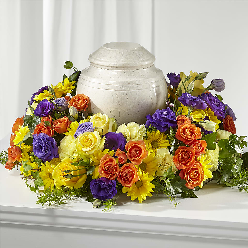 Blossoms of Remembrance Cremation Adornment – Waddington Blooms, Waddington NY