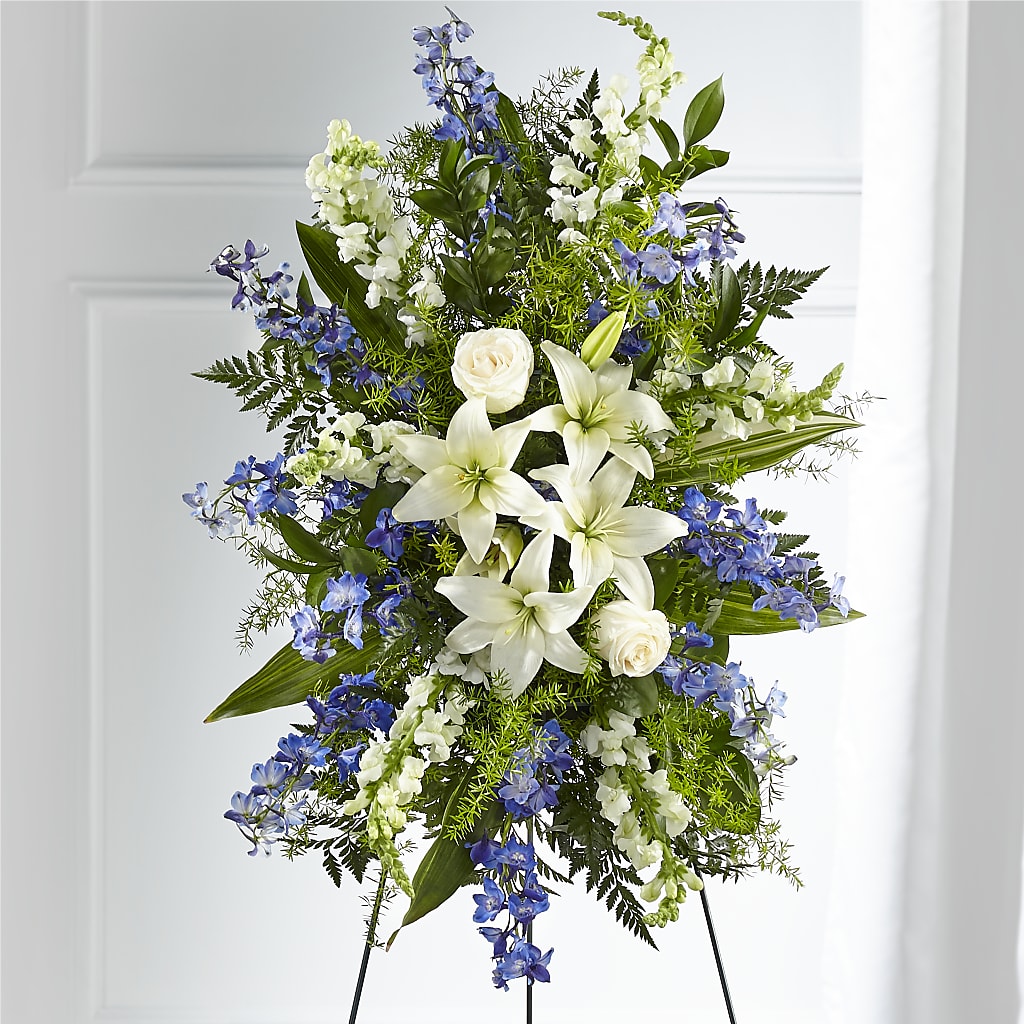 Faithful Friend Standing Spray – Waddington Blooms, Waddington NY