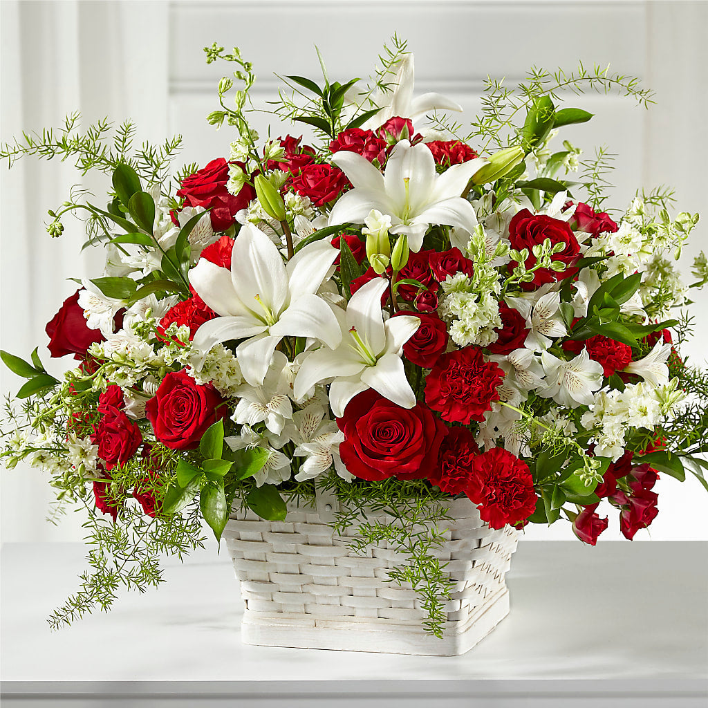 Sentiments of Love Arrangement – Waddington Blooms, Waddington NY