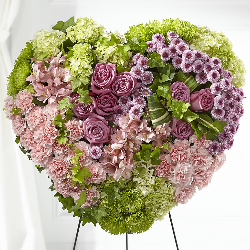 Heartwarming Standing Heart – Waddington Blooms, Waddington NY