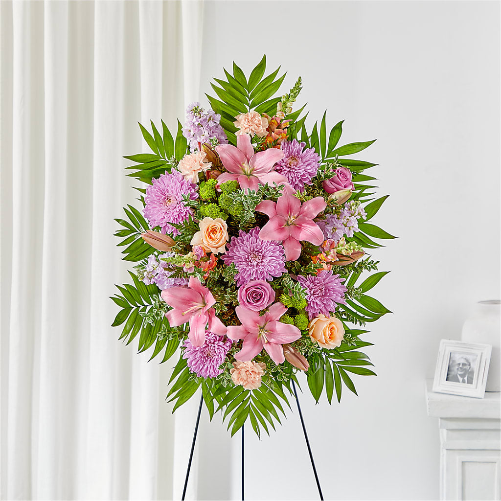 Love & Light Standing Spray – Waddington Blooms, Waddington NY