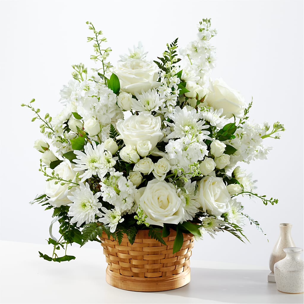 Heartfelt Condolences Arrangement – Waddington Blooms, Waddington NY