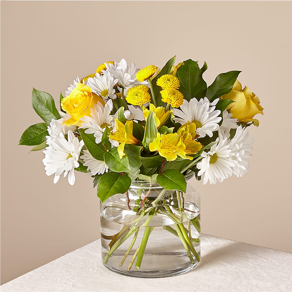 Sunny Sentiments Bouquet – Waddington Blooms, Waddington NY