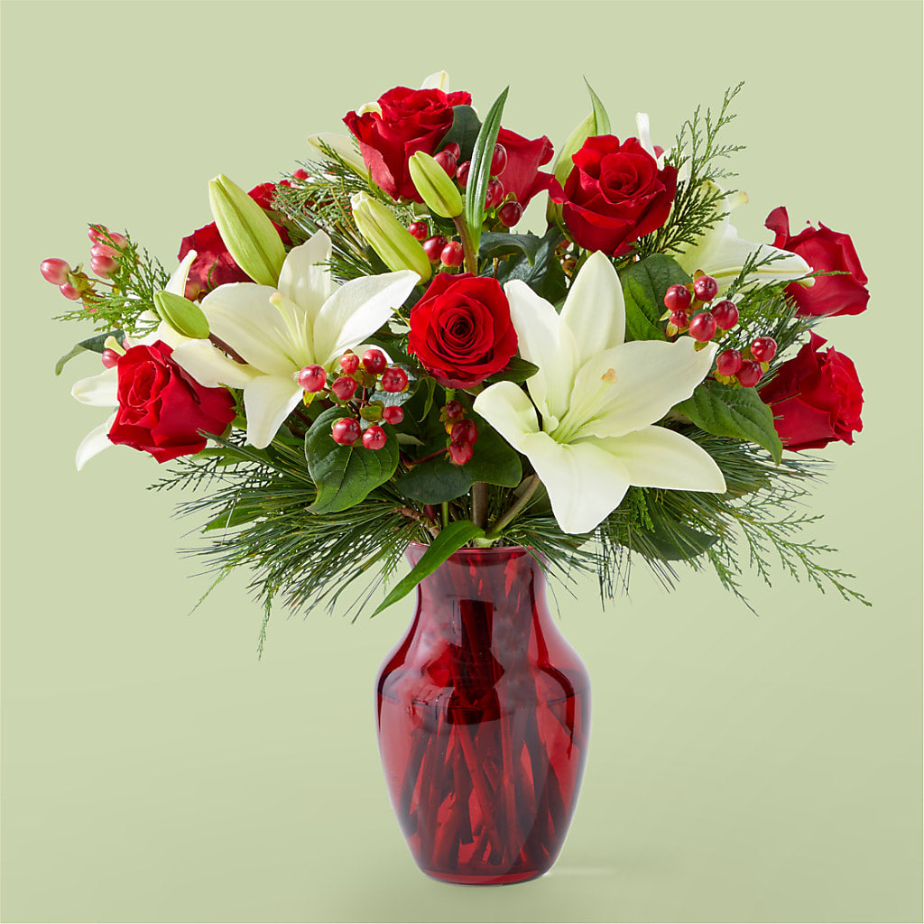 Evergreen Delight Bouquet – Waddington Blooms, Waddington NY