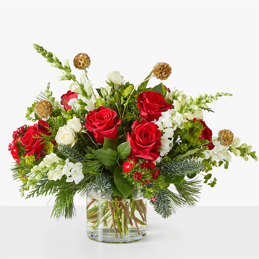 Deck the Halls Bouquet – Waddington Blooms, Waddington NY