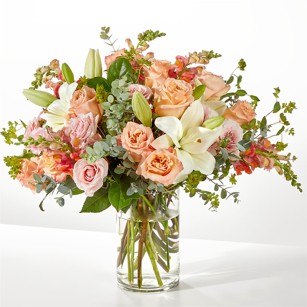 Grapefruit Splash Bouquet – Waddington Blooms, Waddington NY