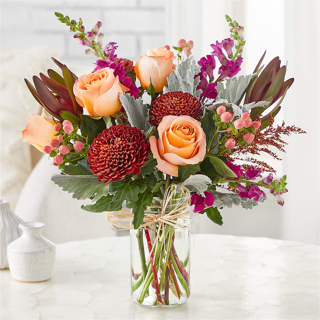 Moody Hues Bouquet – Waddington Blooms, Waddington NY