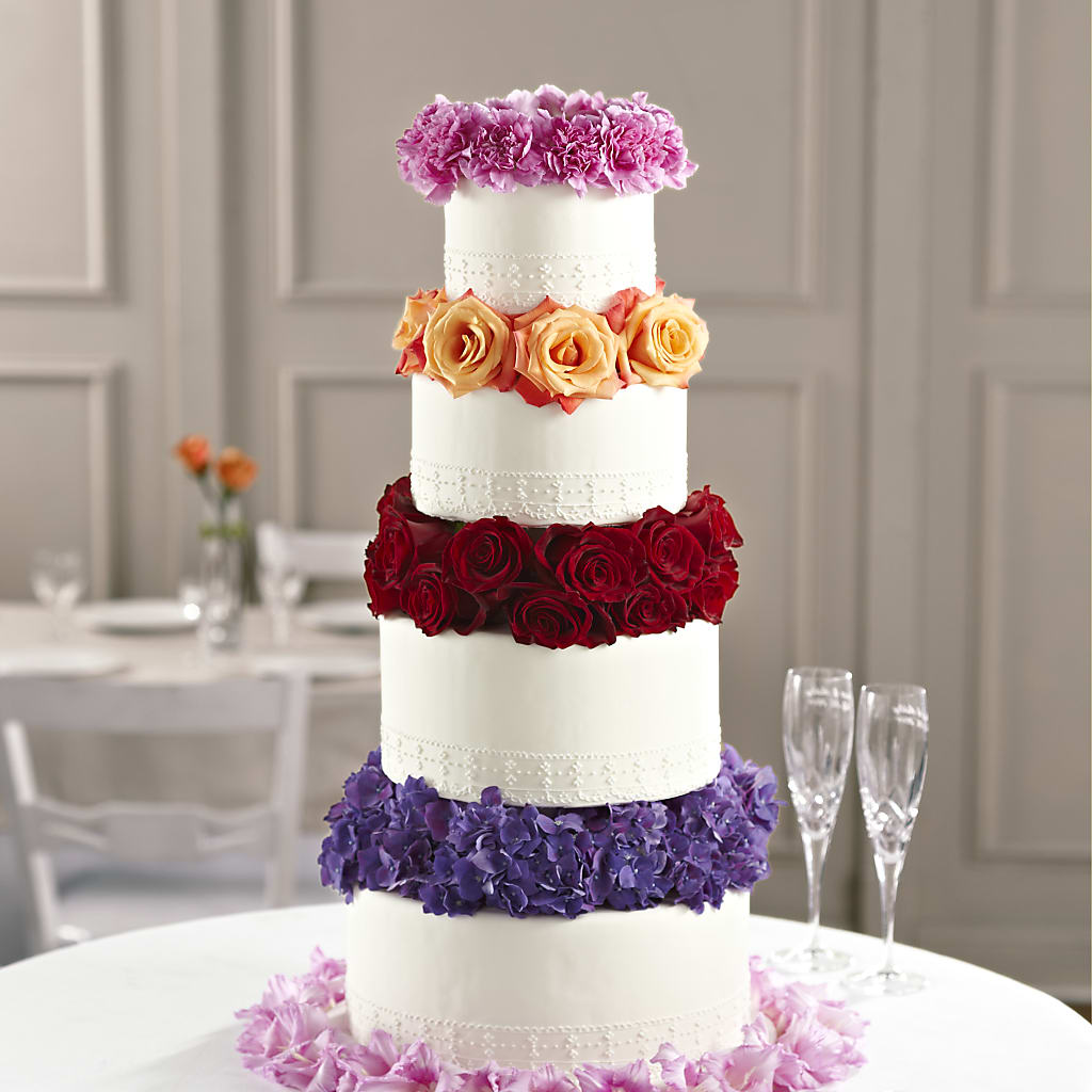 Infinite Love Cake Décor – Waddington Blooms, Waddington NY