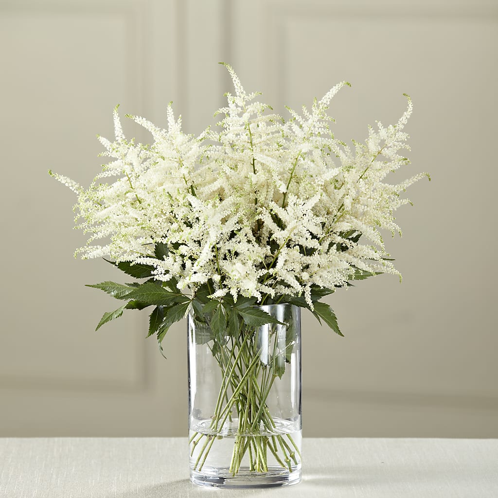 White Astilbe Bouquet – Waddington Blooms, Waddington NY