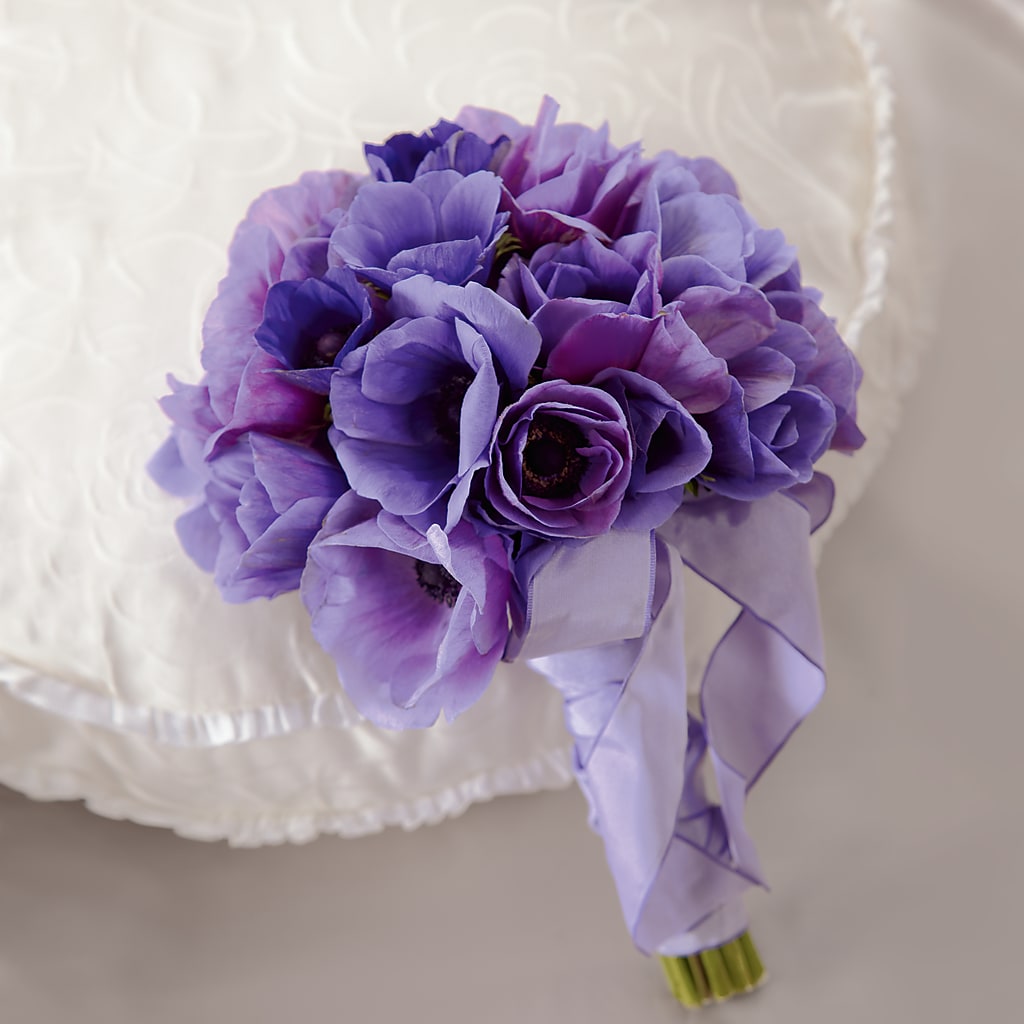 Purple Passion Bouquet – Waddington Blooms, Waddington NY