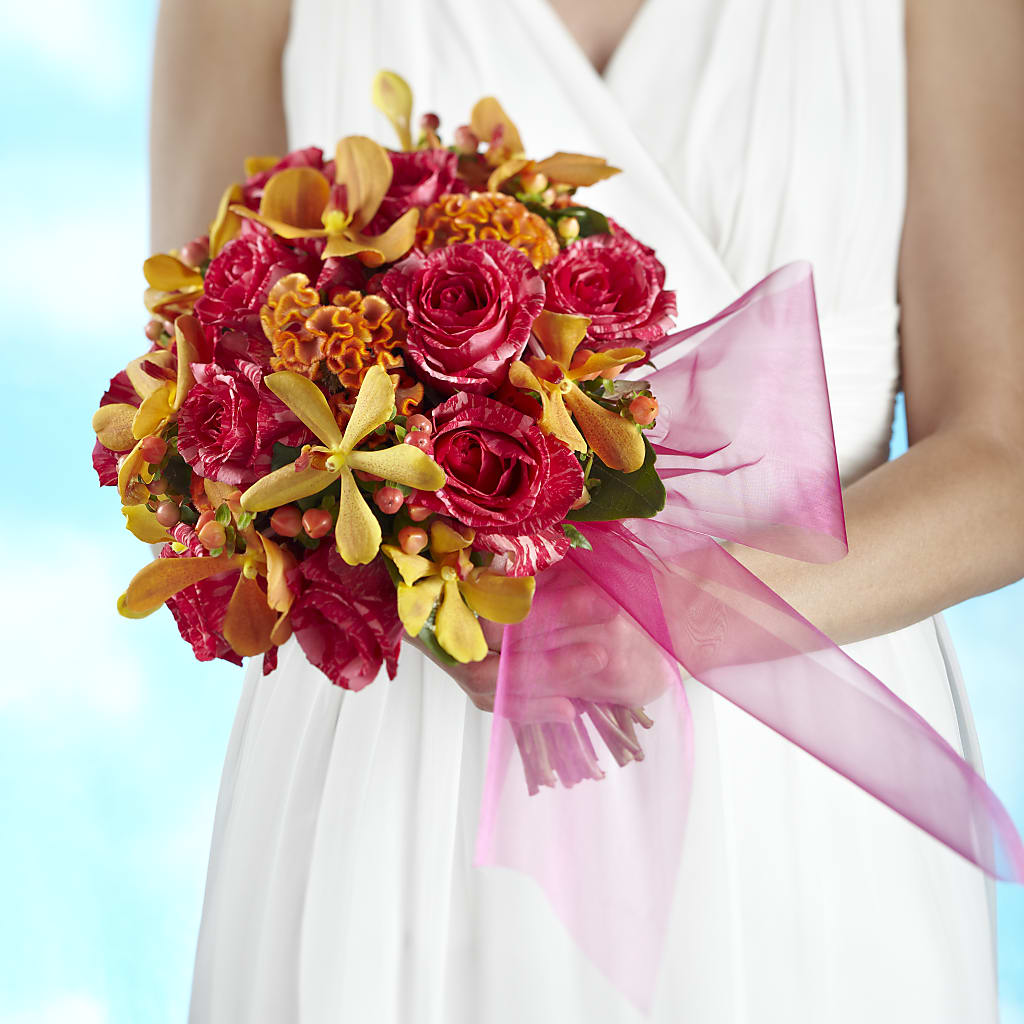 Brilliant Shades of Love Bouquet – Waddington Blooms, Waddington NY