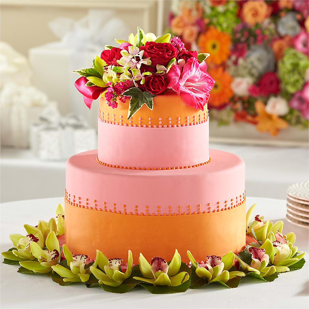 Sweet Citrus Cake Decor – Waddington Blooms, Waddington NY