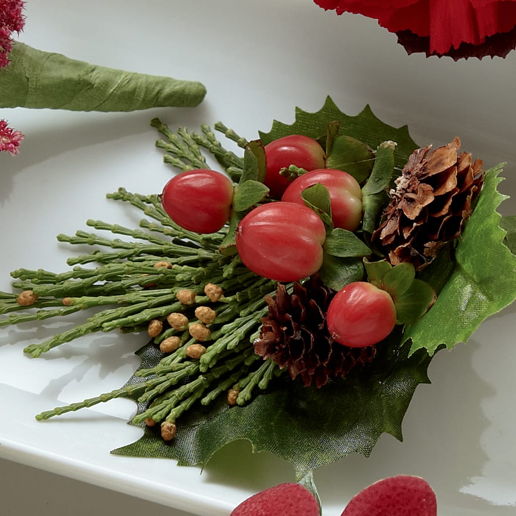 Red Berry Boutonniere – Waddington Blooms, Waddington NY