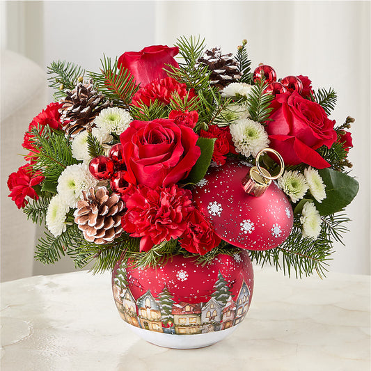Christmas Carols Ornament –  Waddington Blooms, Waddington NY