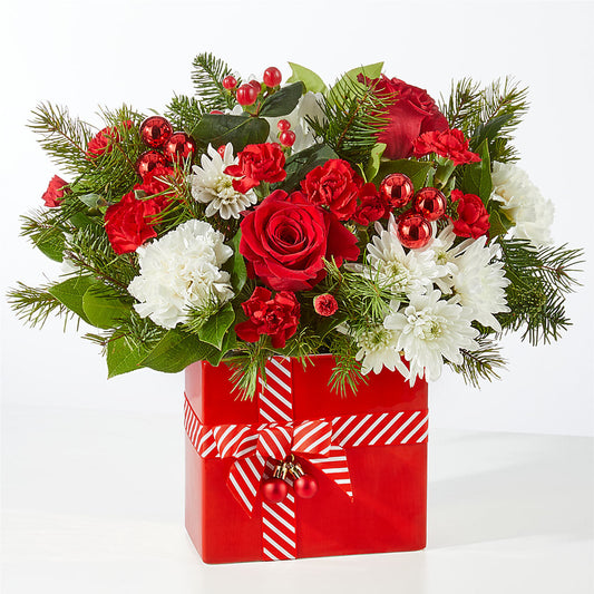 Presents Under the Tree Bouquet –  Waddington Blooms, Waddington NY