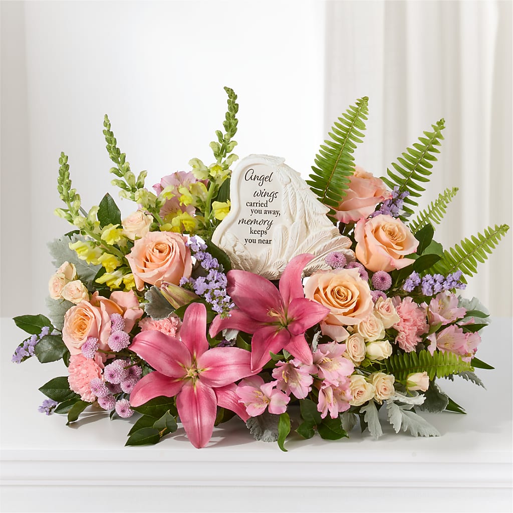 Gentle Light Arrangement –  Waddington Blooms, Waddington NY