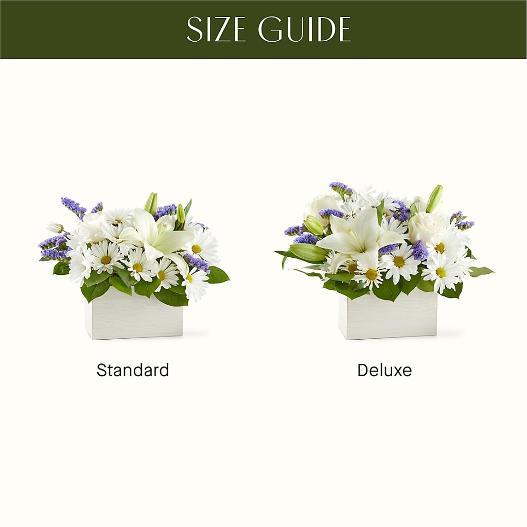 Beyond Blue Box Bouquet –  Waddington Blooms, Waddington NY