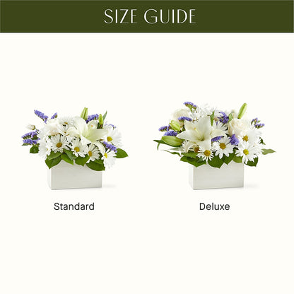 Beyond Blue Box Bouquet –  Waddington Blooms, Waddington NY